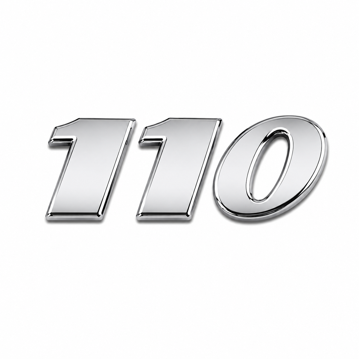 110 Krom Bagaj Yazısı Mercedes-Benz Uyumlu