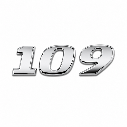 109 Krom Bagaj Yazısı Mercedes-Benz Uyumlu