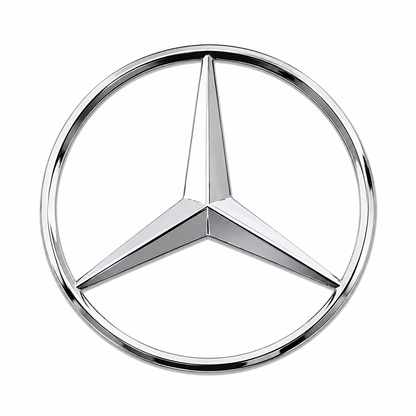 W240 Bagaj arması Krom Bagaj Arması Mercedes-Benz Uyumlu