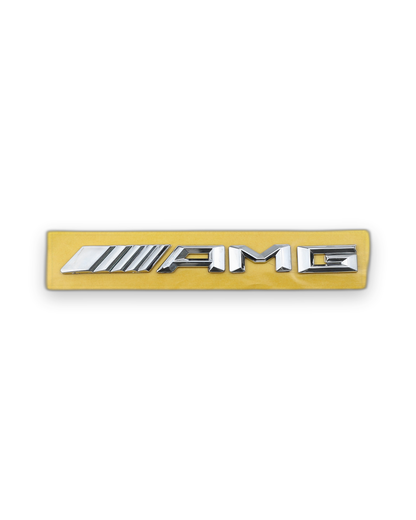 AMG Krom Bagaj Yazısı Mercedes-Benz Uyumlu