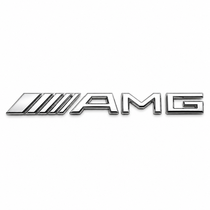 AMG Krom Bagaj Yazısı Mercedes-Benz Uyumlu