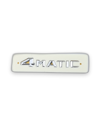 4MATIC 2014-2016 Krom Bagaj Yazısı Mercedes-Benz Uyumlu