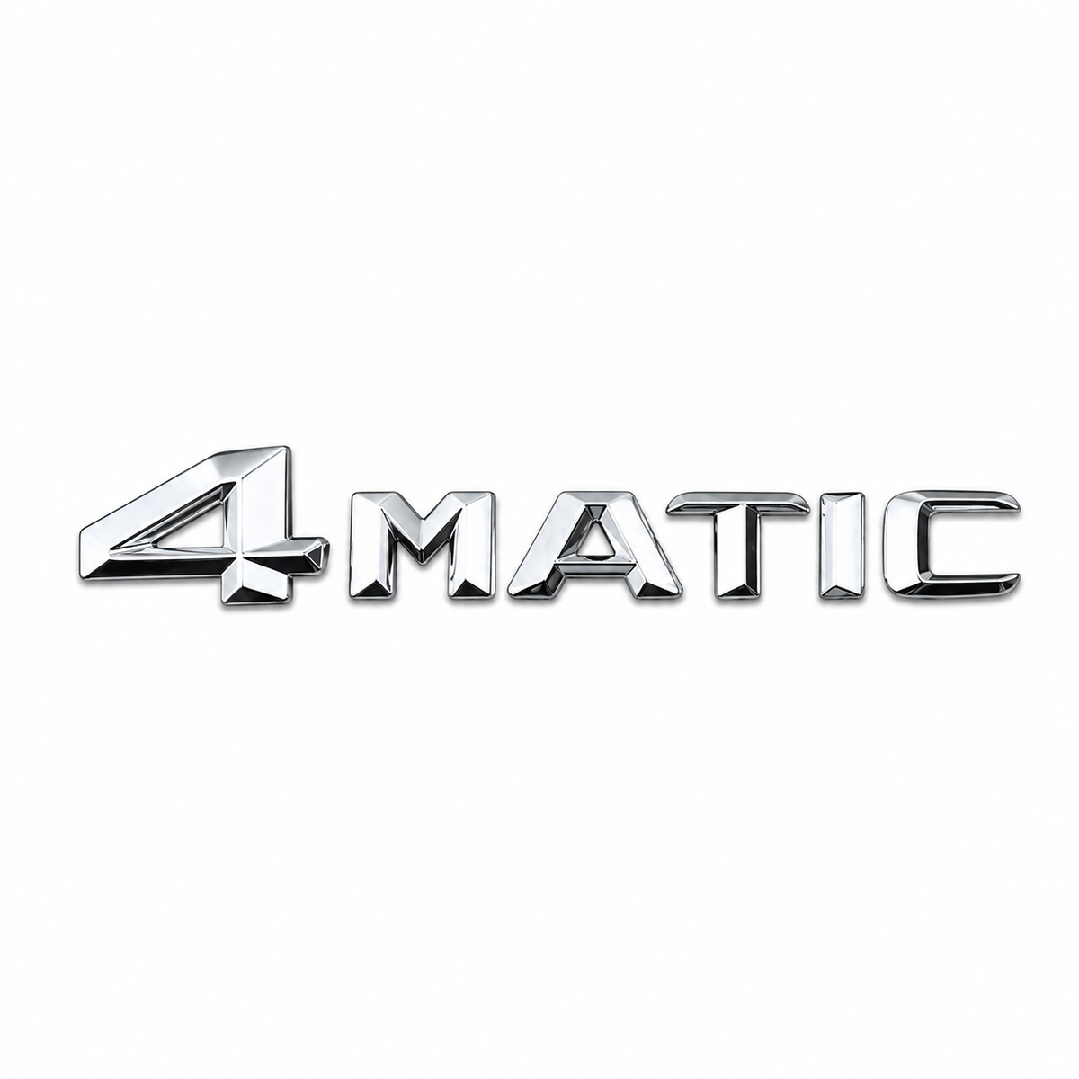 4MATIC 2014-2016 Krom Bagaj Yazısı Mercedes-Benz Uyumlu