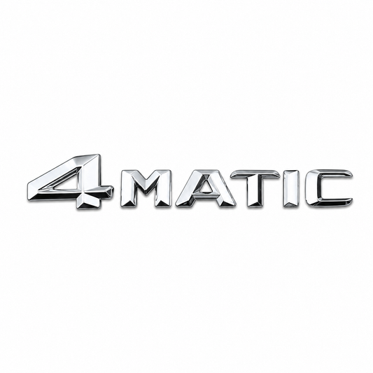 4MATIC 2014-2016 Krom Bagaj Yazısı Mercedes-Benz Uyumlu