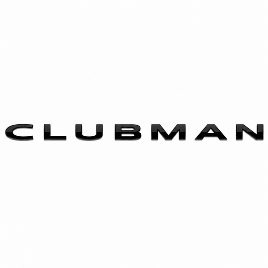 Clubman Siyah Bagaj Yazısı Mi̇ni̇ Cooper Uyumlu