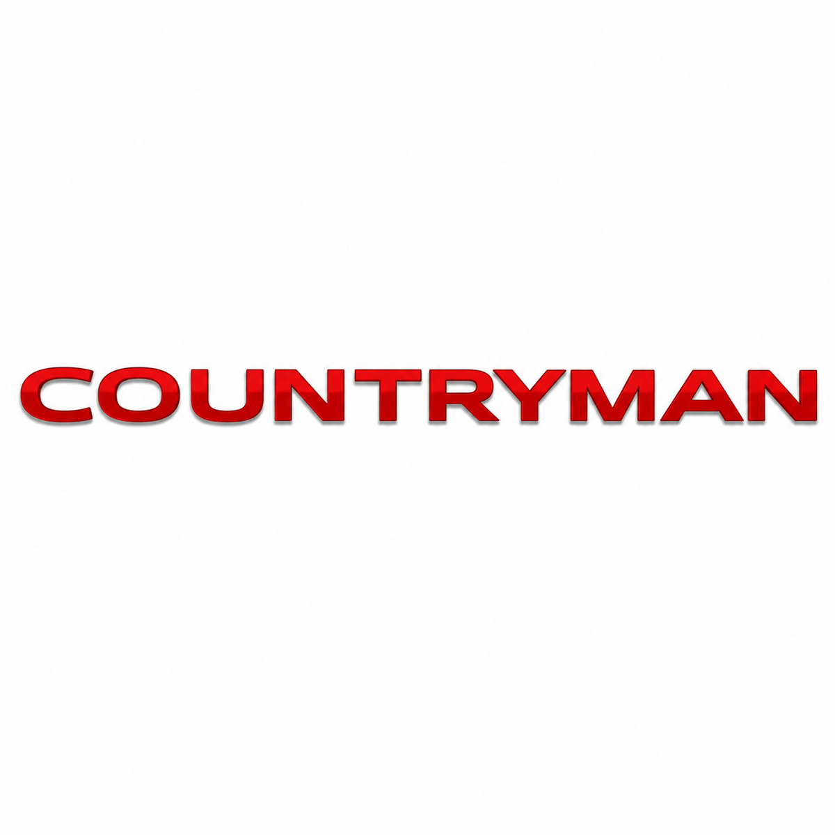 Countryman Kırmızı Bagaj Yazısı Mi̇ni̇ Cooper Uyumlu
