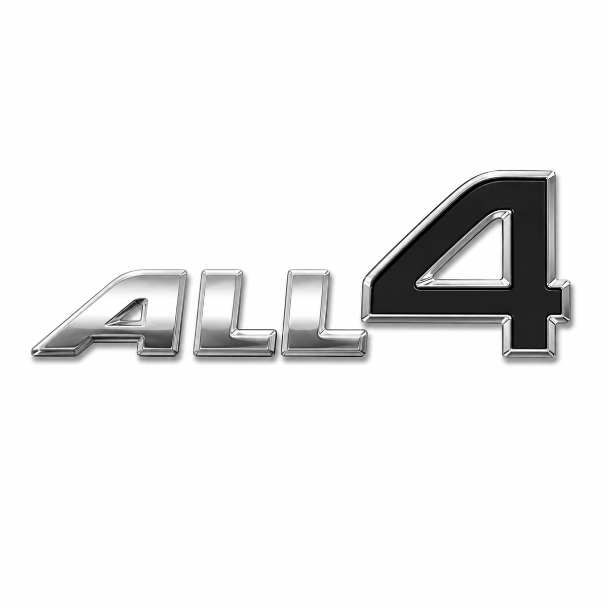 ALL4 Krom Bagaj Yazısı Mi̇ni̇ Cooper Uyumlu