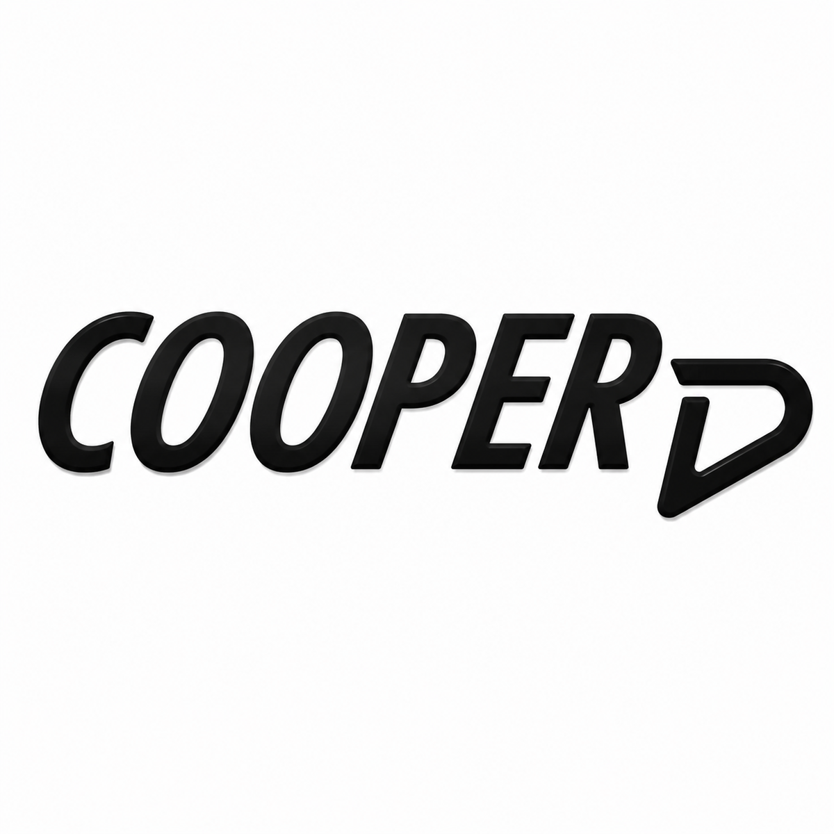 Cooper D Siyah Bagaj Yazısı Mi̇ni̇ Cooper Uyumlu