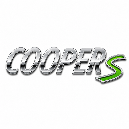 Cooper S Yeşil Bagaj Yazısı Mi̇ni̇ Cooper Uyumlu