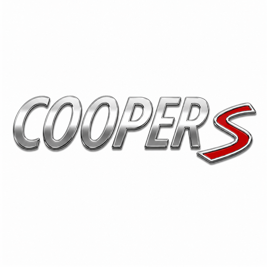 Cooper S Krom Bagaj Yazısı Mi̇ni̇ Cooper Uyumlu