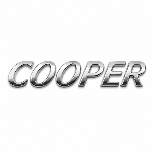 Cooper Krom Bagaj Yazısı Mi̇ni̇ Cooper Uyumlu