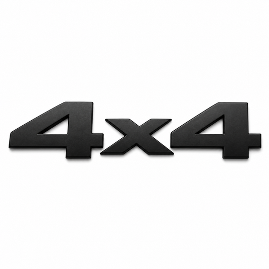 4X4 Siyah Bagaj Yazısı Muhteli̇f Uyumlu