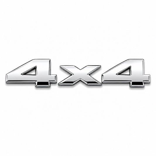 4X4 Krom Bagaj Yazısı Muhteli̇f Uyumlu