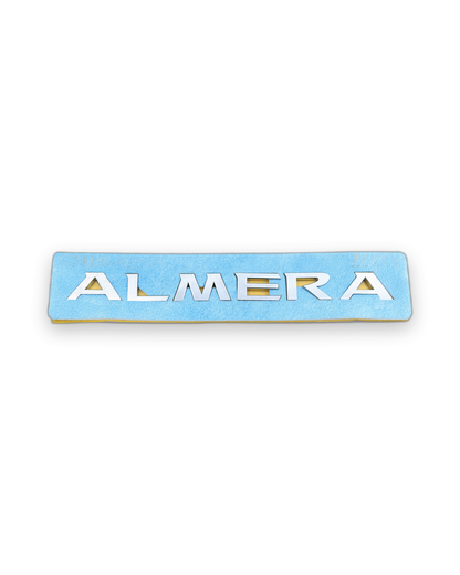 Almera 2000-2006 Krom Bagaj Yazısı Nissan Uyumlu