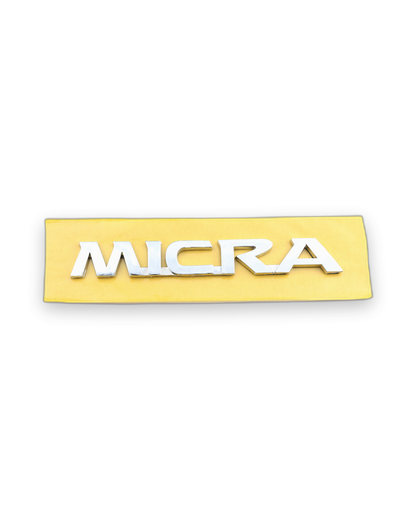 Micra K14 2016+ DCI DIG-T Krom Bagaj Yazısı Nissan Uyumlu