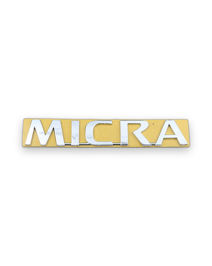 Micra E.M. Krom Bagaj Yazısı Nissan Uyumlu