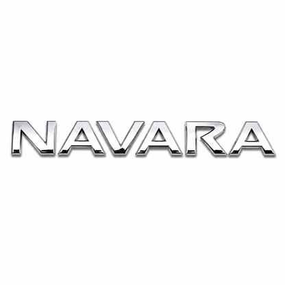 Navara PRO-4X Büyük boy, 2021-2022 Krom Bagaj Yazısı Nissan Uyumlu