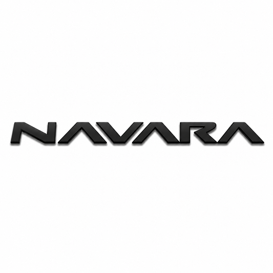 Navara 2021-2024 Siyah Bagaj Yazısı Nissan Uyumlu