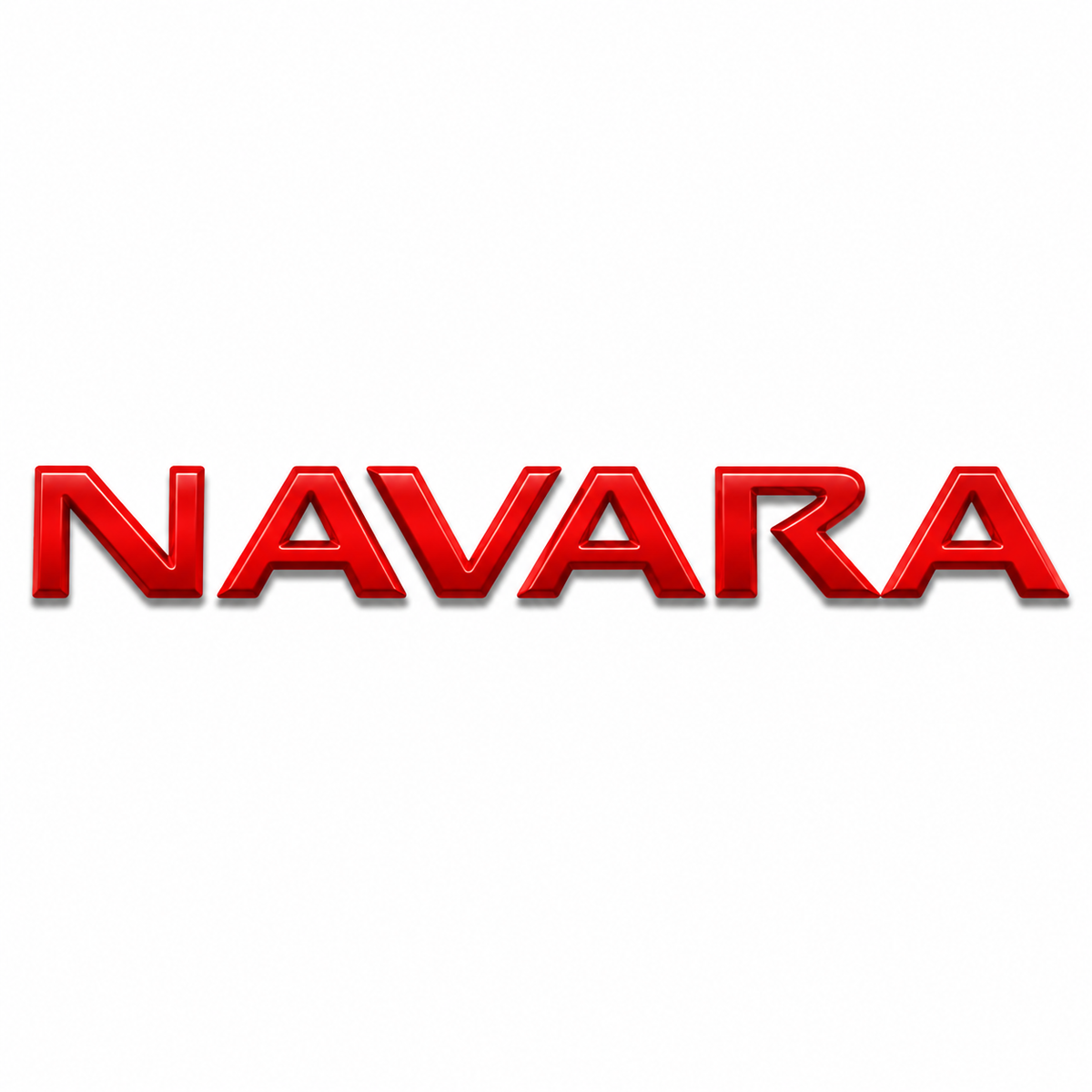 Navara Kırmızı Bagaj Yazısı Nissan Uyumlu