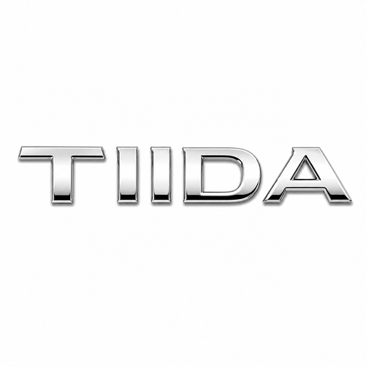 Tiida 2010-2021 Krom Bagaj Yazısı Nissan Uyumlu