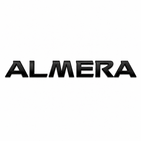 Almera 2000-2006 Siyah Bagaj Yazısı Nissan Uyumlu