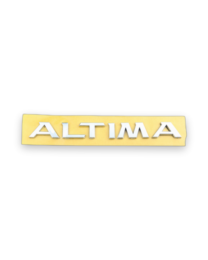 Altima Krom Bagaj Yazısı Nissan Uyumlu