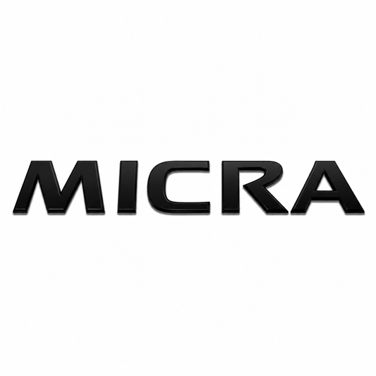 Micra E.M. Siyah Bagaj Yazısı Nissan Uyumlu