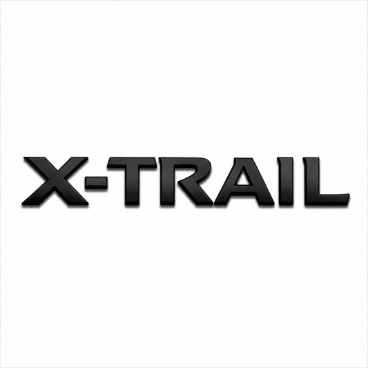 X-TRAIL Siyah Bagaj Yazısı Nissan Uyumlu