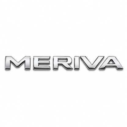 Meriva Krom Bagaj Yazısı Opel Uyumlu