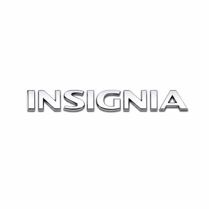 Insignia Krom Bagaj Yazısı Opel Uyumlu