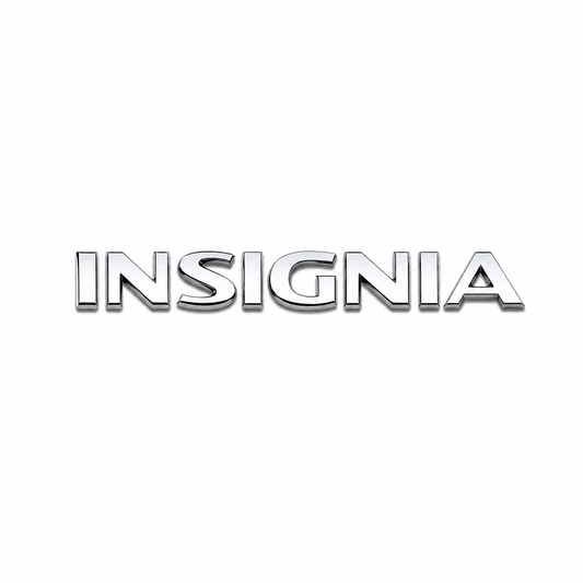 Insignia Krom Bagaj Yazısı Opel Uyumlu