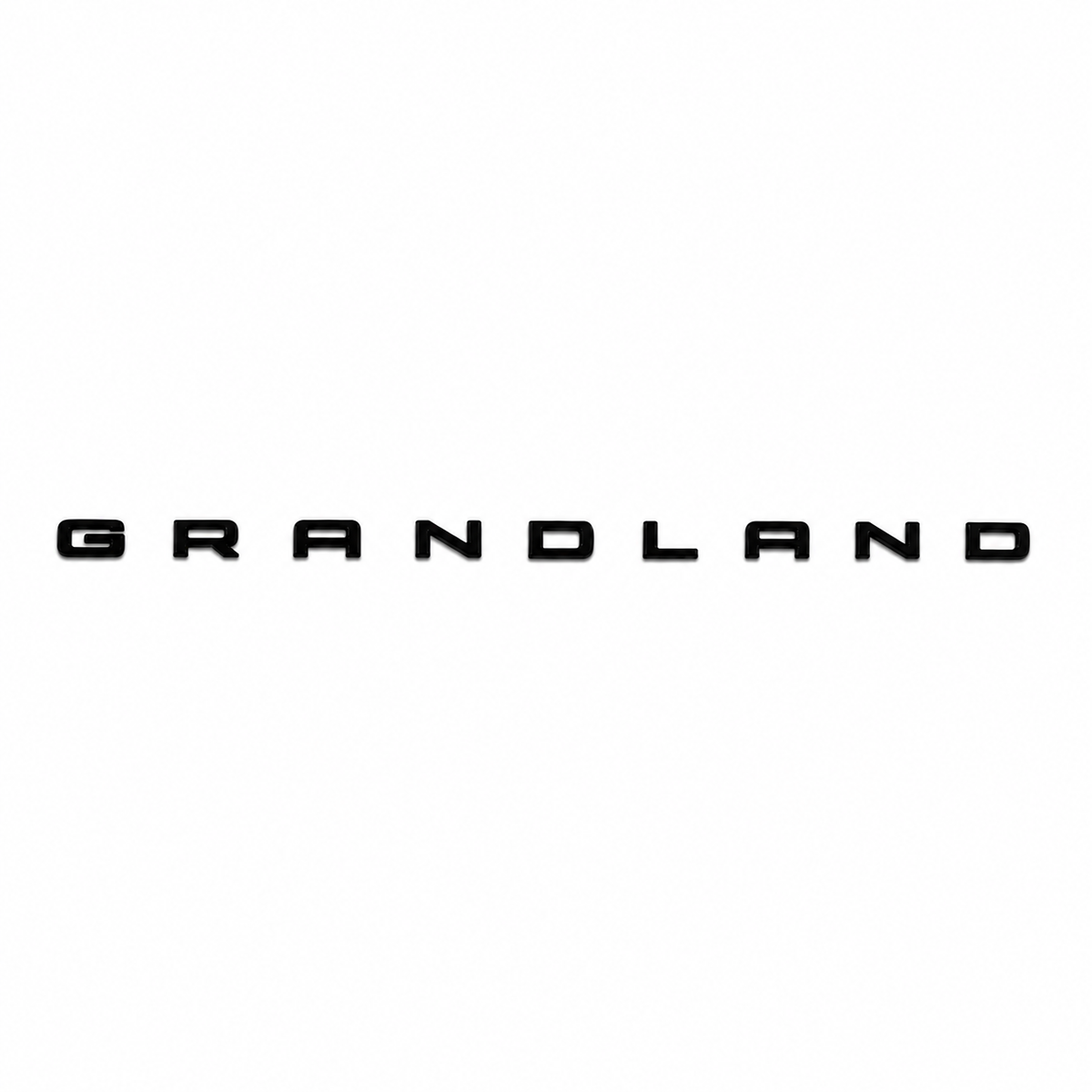 Grandland 2024 Siyah Bagaj Yazısı Opel Uyumlu