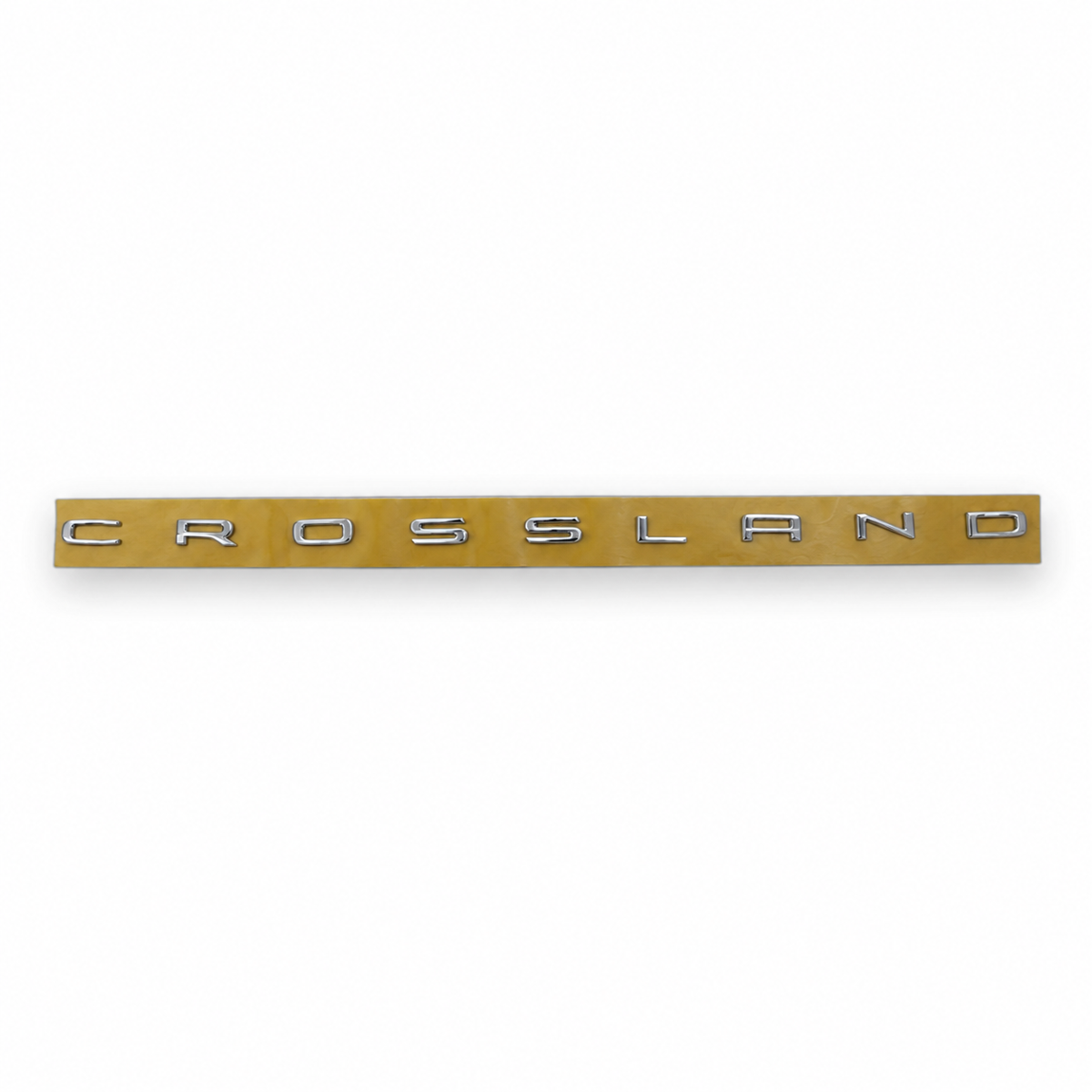 Crossland 2024 Krom Bagaj Yazısı Opel Uyumlu