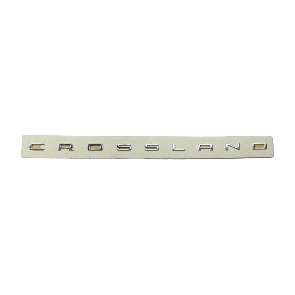 Crossland 2024 Krom Bagaj Yazısı Opel Uyumlu