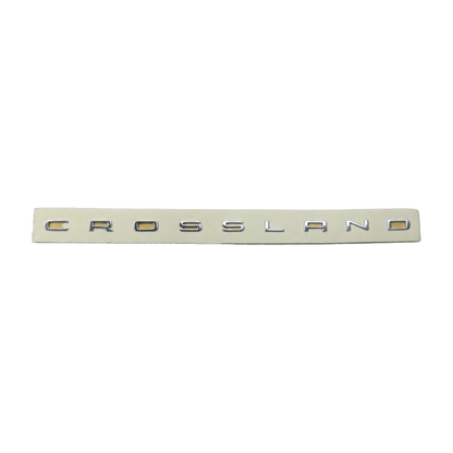 Crossland 2024 Krom Bagaj Yazısı Opel Uyumlu