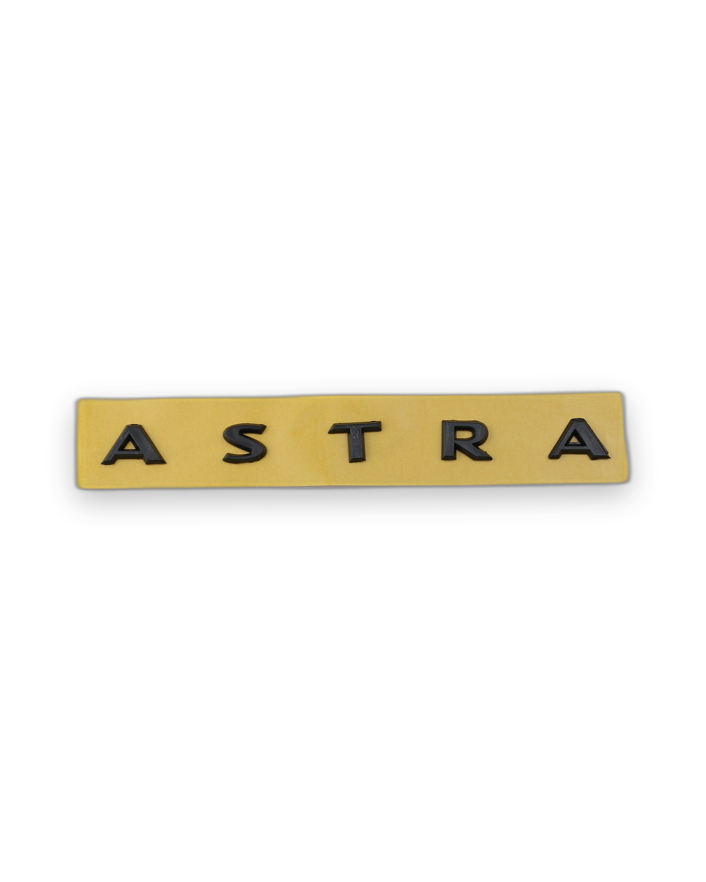 Astra 3 cm aralıklı Siyah Bagaj Yazısı Opel Uyumlu