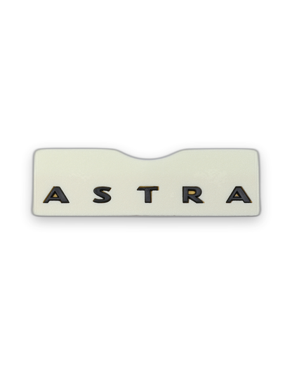 Astra 3 cm aralıklı Siyah Bagaj Yazısı Opel Uyumlu