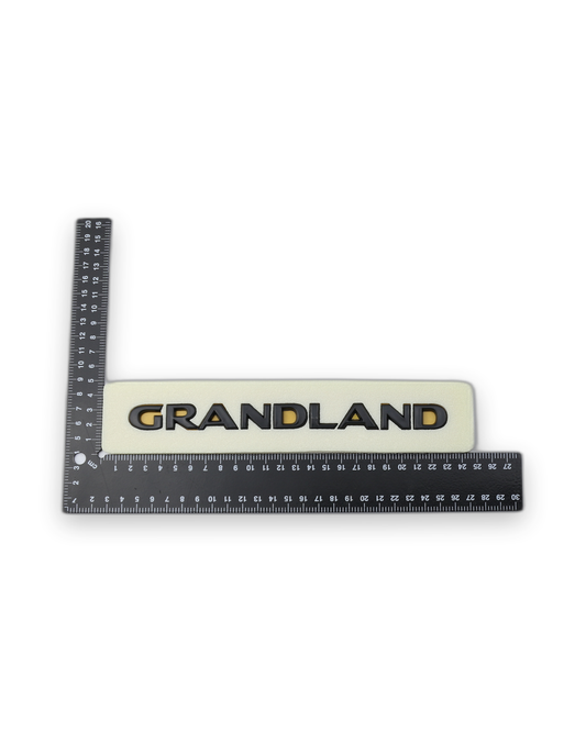 Grandland Siyah Bagaj Yazısı Opel Uyumlu