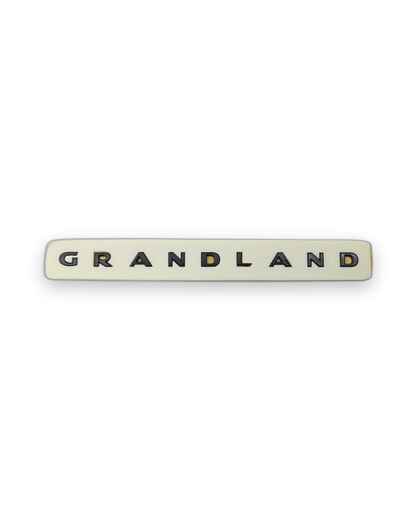 Grandland Uzun Siyah Bagaj Yazısı Opel Uyumlu