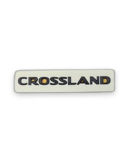 Crossland Siyah Bagaj Yazısı Opel Uyumlu