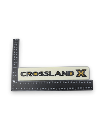 Crossland X Siyah Bagaj Yazısı Opel Uyumlu