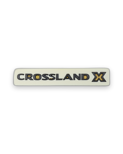 Crossland X Siyah Bagaj Yazısı Opel Uyumlu