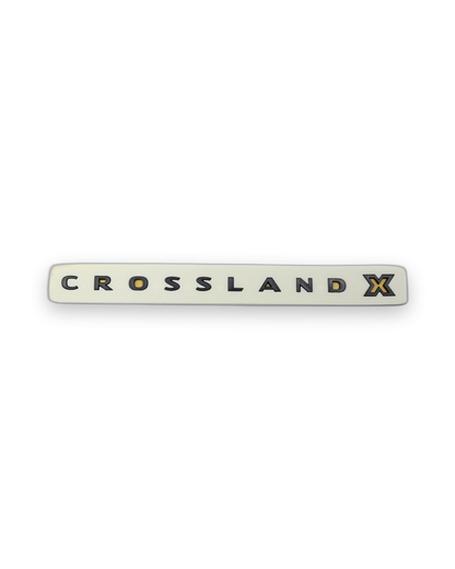 Crossland X Y.M. uzun Siyah Bagaj Yazısı Opel Uyumlu