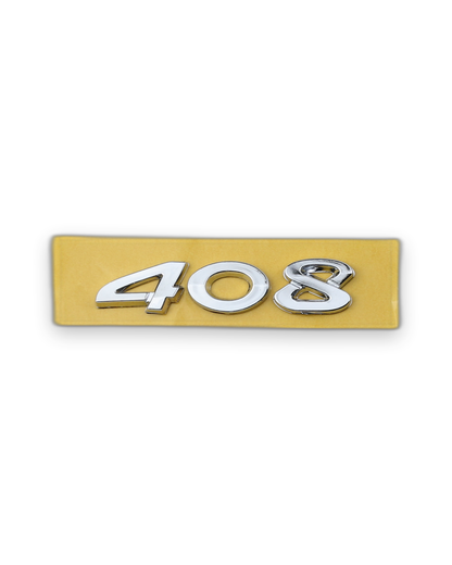 408 Krom Bagaj Yazısı Peugeot Uyumlu