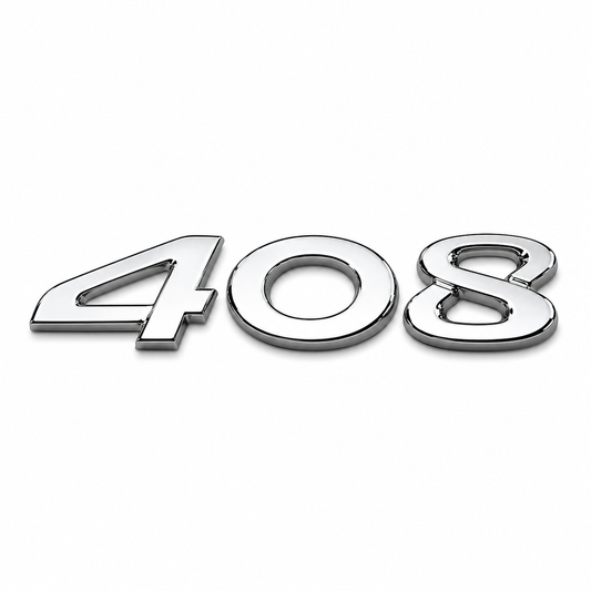 408 Krom Bagaj Yazısı Peugeot Uyumlu
