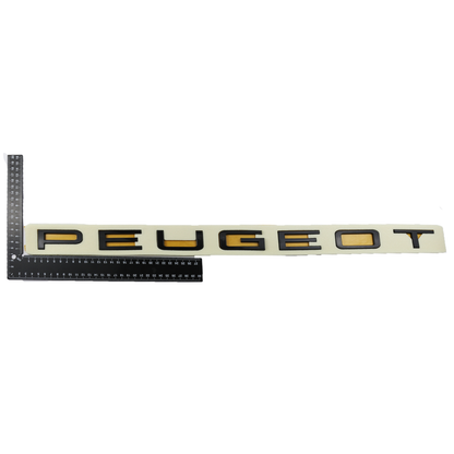 Peugeot Siyah Bagaj Yazısı Peugeot Uyumlu
