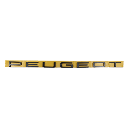 Peugeot Siyah Bagaj Yazısı Peugeot Uyumlu
