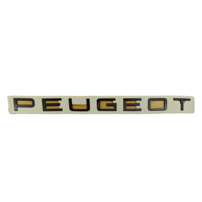 Peugeot Siyah Bagaj Yazısı Peugeot Uyumlu
