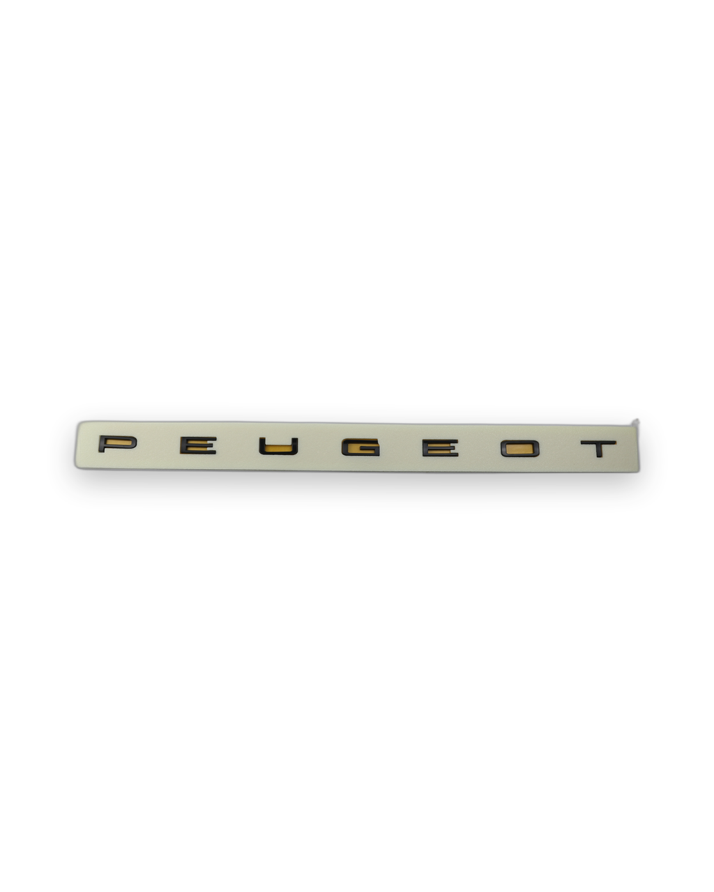 Peugeot 2022-2024, 595x20 ölçü Siyah Bagaj Yazısı Peugeot Uyumlu