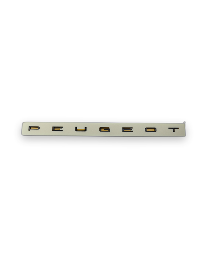 Peugeot 2022-2024, 595x20 ölçü Siyah Bagaj Yazısı Peugeot Uyumlu